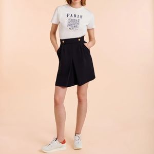 mini pencil-style skirt by Tara Jarmon